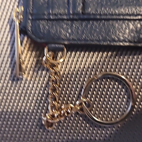 Nine West Leather Pouch Keychain Coin Pouch Wallet - Picture 3 of 5